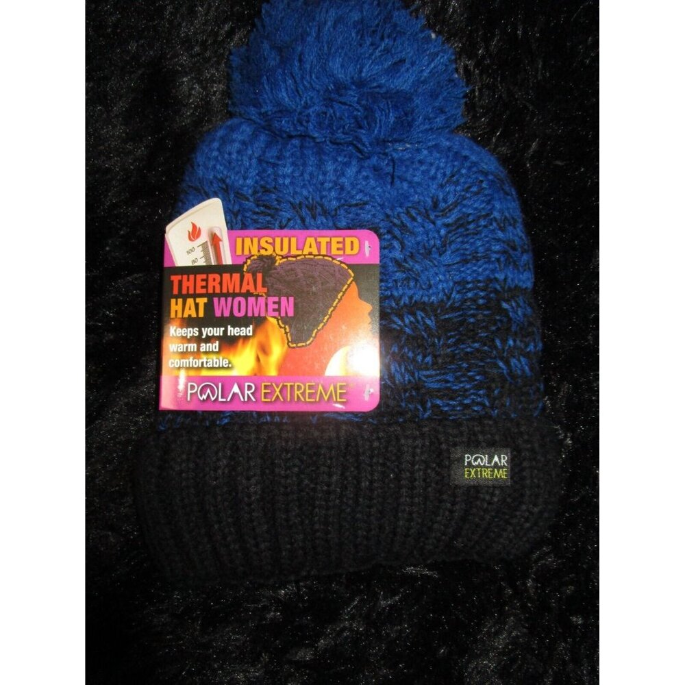 Polar Extreme Women's Thermal Insulated Winter Knit Hat Beanie